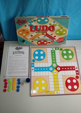 Настільна гра людо ludo retro games9 фото