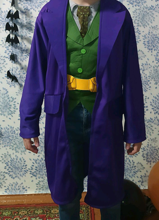 Карнавальний костюм джокер joker batman темний лицар10 фото