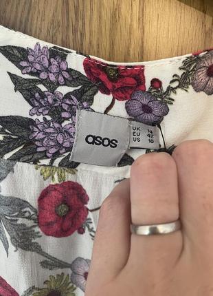 Распродажа платье asos натуральное с эффектом запаха9 фото