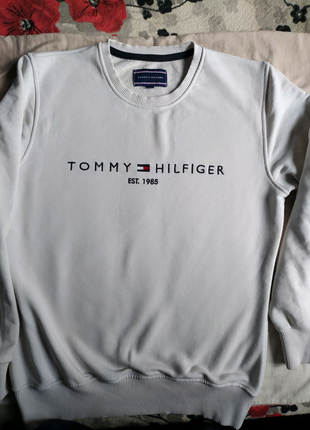 Tommy hilfiger | світшот-біла, розмір xl.