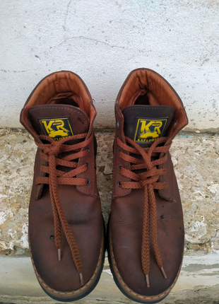 Кожані ботінки / кожана обувь "ken rosh" італьяньска. розмір:38.2 фото