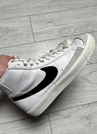 Кросівки чоловічі nike blazer mid '77 vintage (bq6806-100) розмір 43/27.5см2 фото