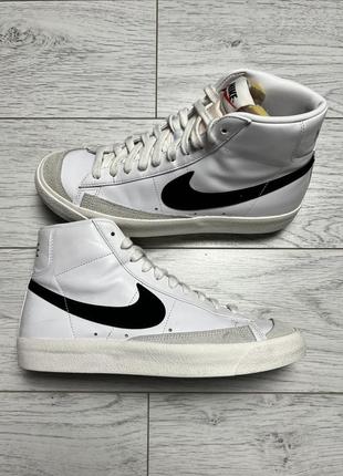 Кросівки чоловічі nike blazer mid '77 vintage (bq6806-100) розмір 43/27.5см1 фото