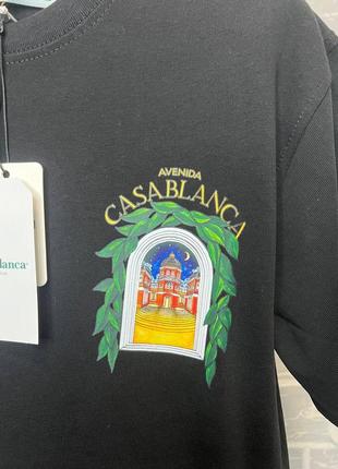 Принтована футболка casablanca4 фото