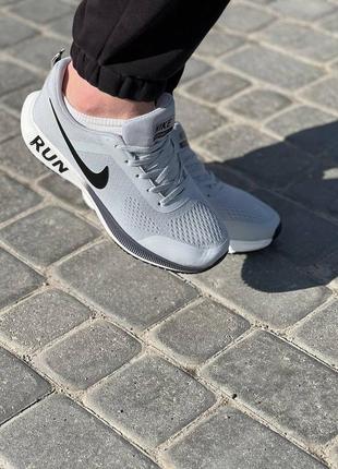 Мужские кроссовки nike vaporfly run (серые).5 фото