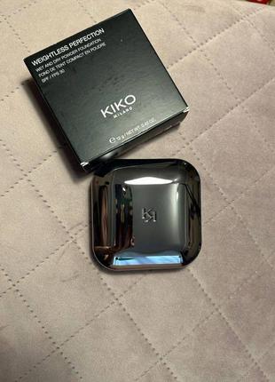 Kiko milano wet and dry powder foundation (пудрова тональна основ3 фото