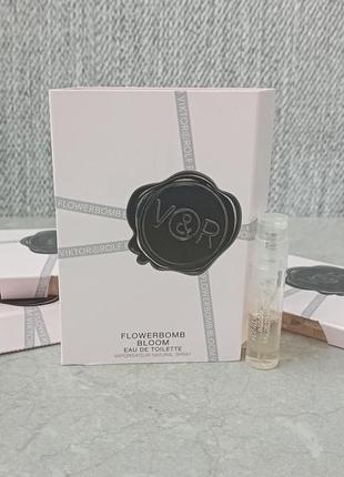 Viktor & rolf flowerbomb bloom пробник для женщин (оригинал)