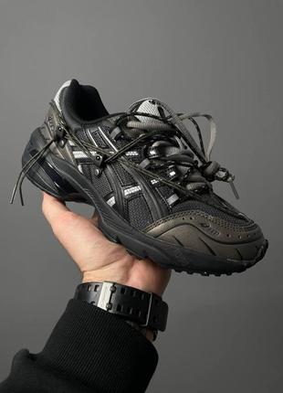 Женские кроссовки асикс asics tiger gel-1090 x anderson bell black silver