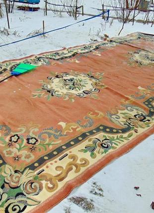 Шерстяний килим galanos (бельгія), 14.7м2 (265см х 550см), ковер4 фото