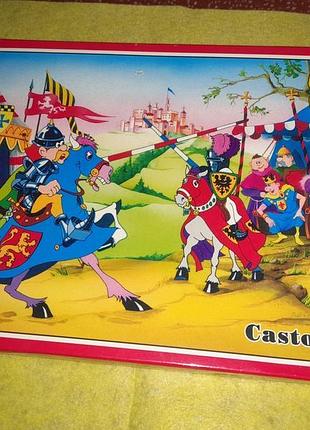 Пазл мозаика castorland рыцари puzzle польша (120 пазла) 320х230 рыцарский турнир