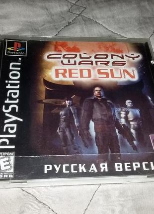Гра colony wars: red sun ps1 sony playstation 1 ps one диск game пс1 космічний симулятор 2000 psx