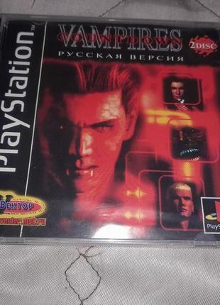 Игра countdown vampires ps1 sony playstation 1 ps one диск game пс1 cd гра вампиры play station