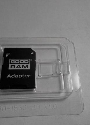 Адаптер card reader goodram micro sd на sd переходник кардридер