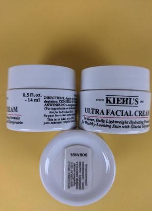 Ультразволожуючий крем для обличчя kiehl's ultra facial cream.1 фото