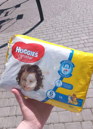 Huggies unistar 6 (14 шт)2 фото