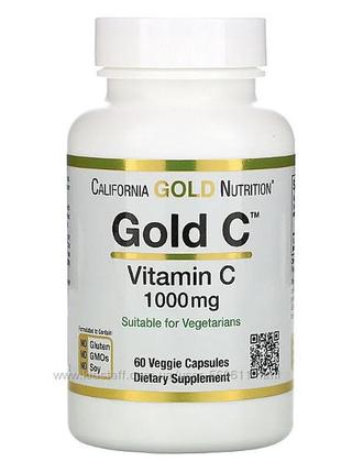 Вітамін с, california gold nutrition, 1000 mg