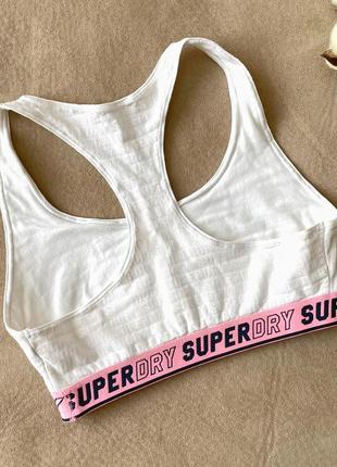 Топ бра superdry коттон хлопок топик оригинал супердрай xs-s2 фото