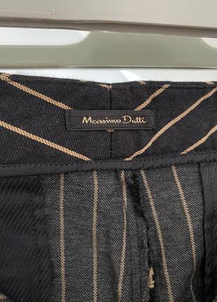 Брюки massimo dutti штани штаны в полосочку смугасті як cos zara м7 фото