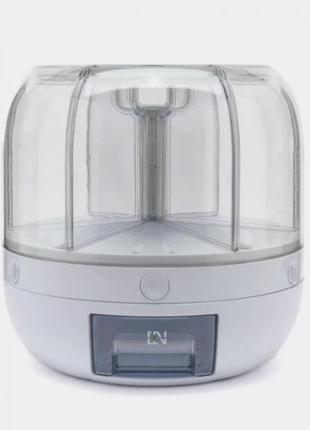 Контейнер-диспенсер для круп, вращающийся