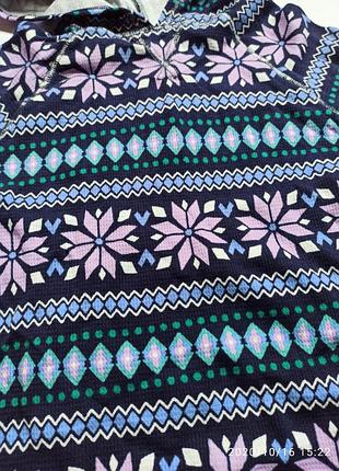 Кофта свитер капюшонка худи туника 3