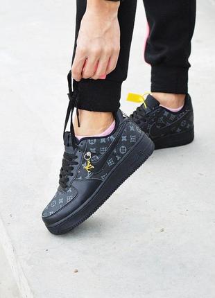 Кросівки жіночі nike air force louis vuitton