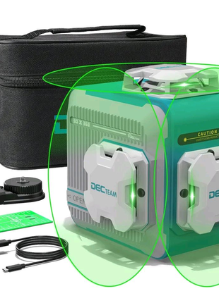Професійний 3d лазерний рівень > huepar decteam m03cg sharp