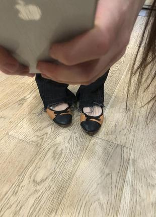 Стильные балетки бантик бант h&m Мери джейн под шаннель7 фото