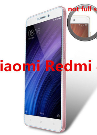 Загартоване захисне скло xiaomi redmi 4