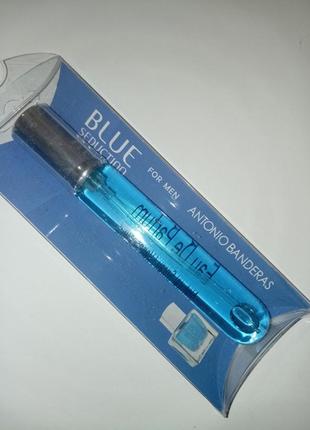 Мужской мини парфюм antonio banderas blue seduction (антоныобандерас блю седакшн) 20 мл