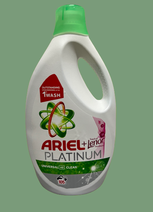 Універсальний гель для прання ariel gel platinum 5,775 л1 фото