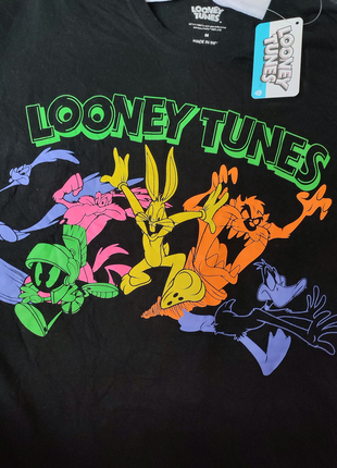 Футболка принт looney tunes,луни тюнз2 фото