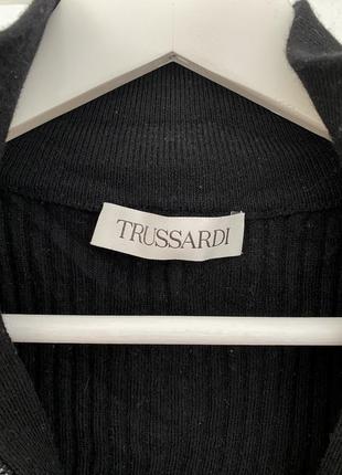 Trussardi оригинал кофта джемпер пуловер свитер свитер водолазка реглан мирер лонгслив трусарди оригигинал оригинальный м l xl6 фото