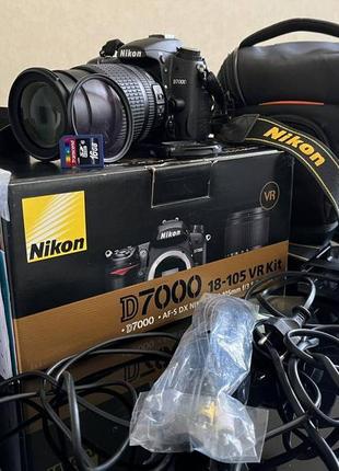 Фотоапарат nikon d7000 18-105vr kit