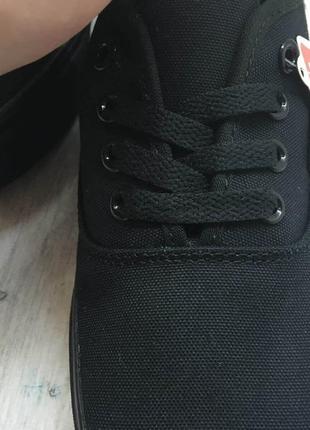 Чоловічі кеди vans black / чорні2 фото