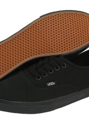 Чоловічі кеди vans black / чорні3 фото