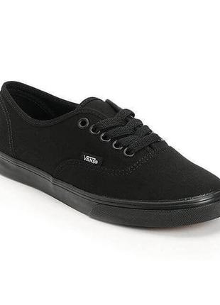 Чоловічі кеди vans black / чорні4 фото