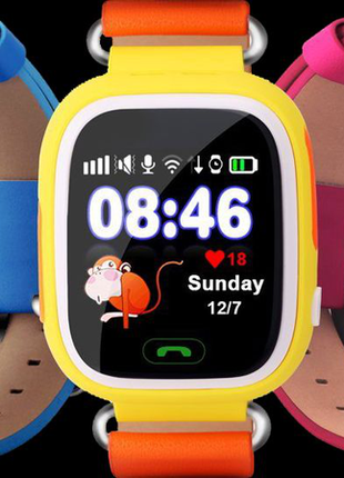Смарт-годинник дитячі uwatch q90 gps контроль дзвінки повідомленн