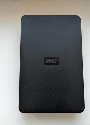 Жорсткий диск зовнішній western digital 2 tb wdbaau0010hbk-01 3.5