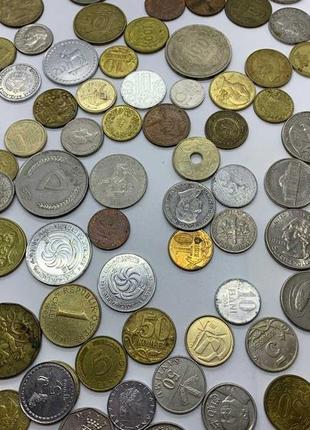 Монети світу великий набір монет, особиста колекція3 фото