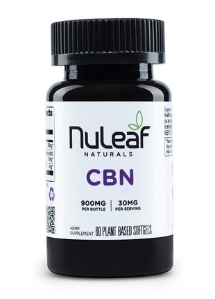 Конопляні капсули nuleaf 900мг з cbn, cbg, cbc