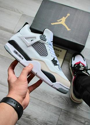 Кросівки nike air jordan 4 white