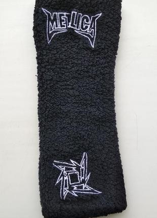 Напульснык повязка на руку рукав metallica official sweatband оригинал