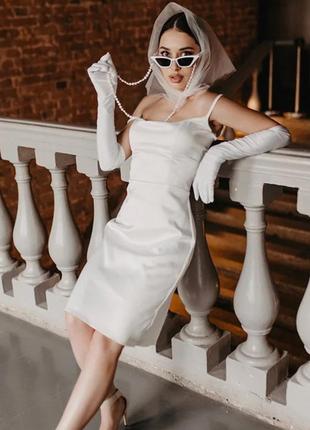 Длинные/высокие элегантные вечерние винтажные сатиновые/стрейч перчатки, сексуальные...