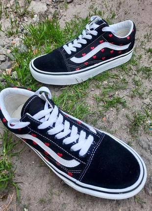 Кеды vans old skool оригинал кеди с принтом2 фото