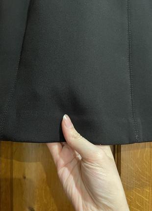 Мини юбка зара, черная мини2 фото