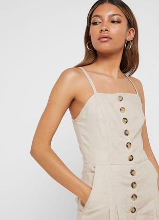 Комбинезон mango 100% лен