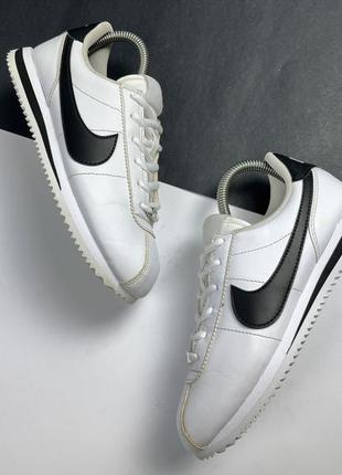 Кросівки nike cortez basic sl gs original 36.5 р білі шкіряні3 фото