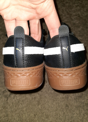 Стильні шкіряні кросівки puma, 40 розмір, оригінал4 фото