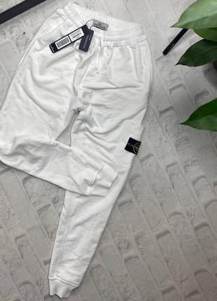 Джогери stone island white1 фото