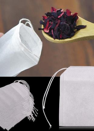 Пакетики для чаю фасувальні пакети 100шт